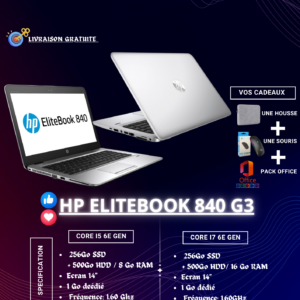 hp elitebook x360 1030 g2 core i7 7e génération