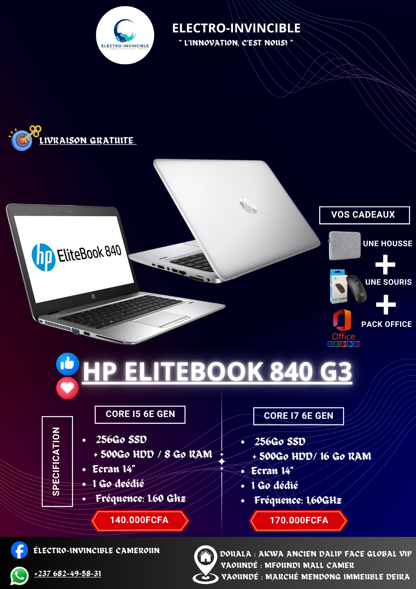 hp elitebook x360 1030 g2 core i7 7e génération hp elitebook x360 1030 g2 core i7 7e génération