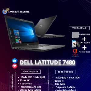 hp elitebook x360 1030 g2 core i7 7e génération